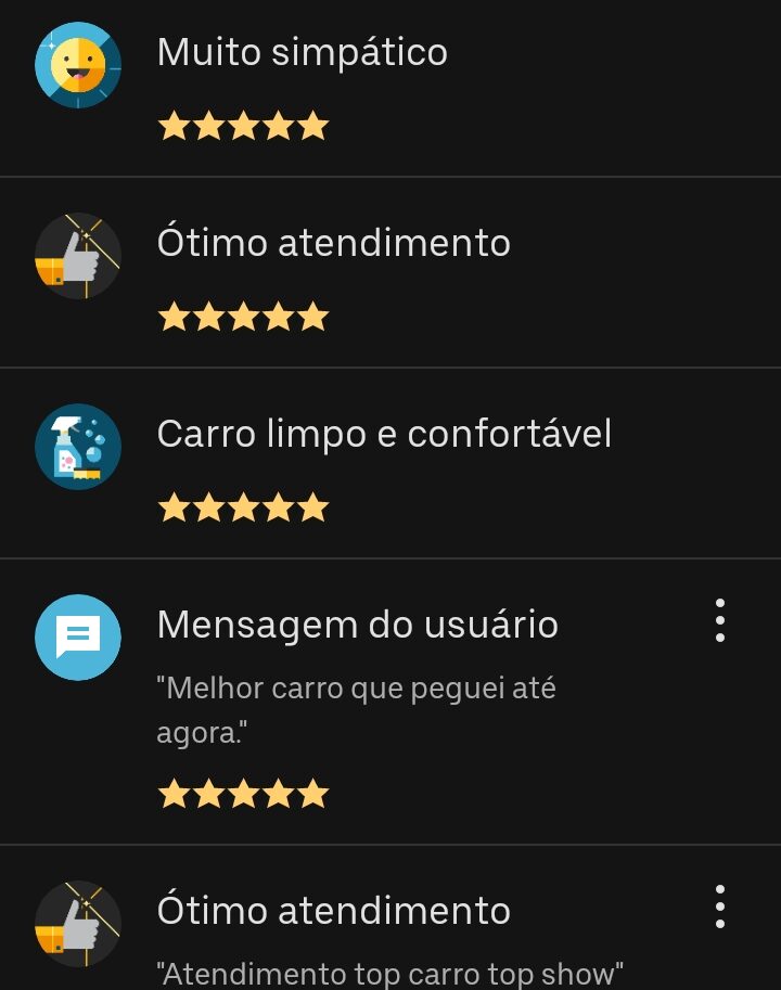 Feedback clientes